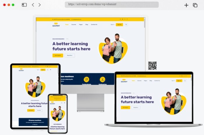 Edumint Online Courses WordPress Theme