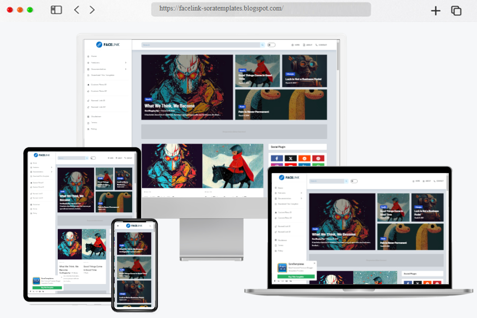 120 Best Free Responsive Blogger Templates 2024 freshDesignweb