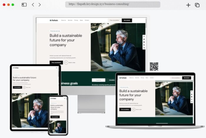 FinPath Consulting Elementor Theme