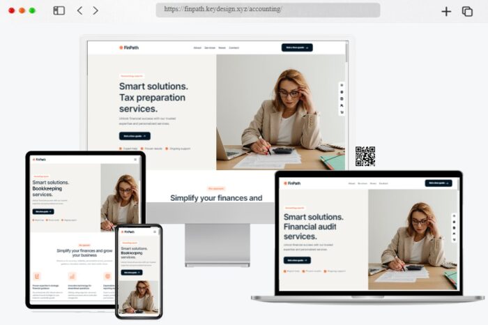 FinPath Finance WordPress Theme