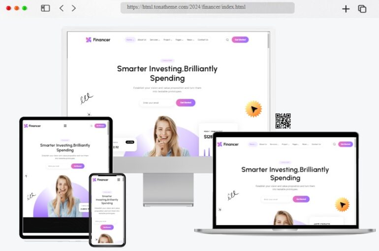 Financer Finance HTML Template