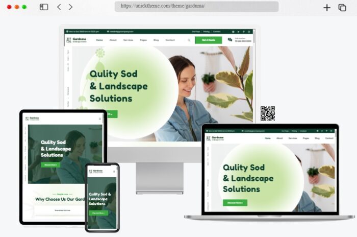 Gardnma Gardening Landscaping Theme