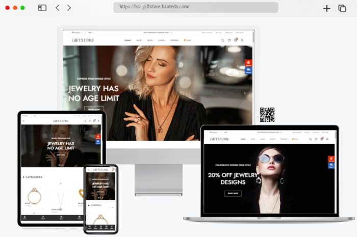 giftxtore luxury jewelry wordpress theme