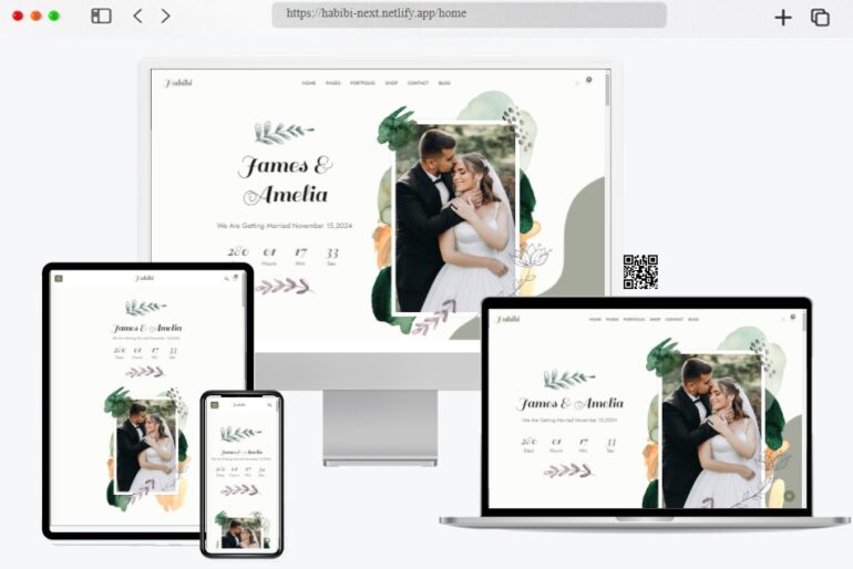 Habibi Wedding Planner Next Js Template