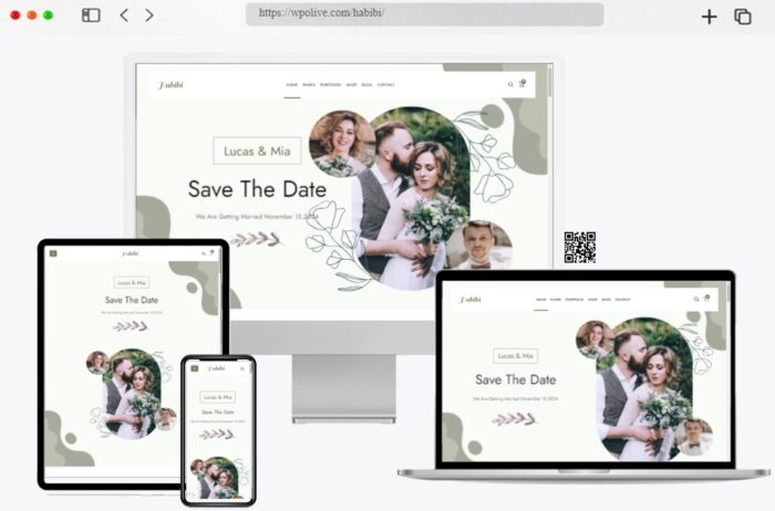 Habibi Wedding WordPress Theme