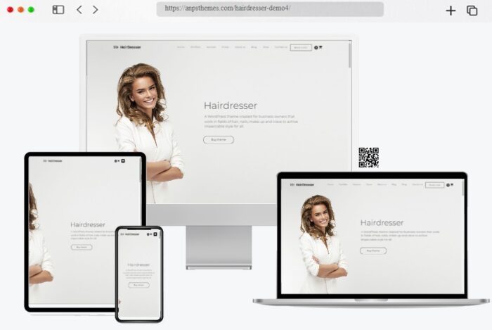 hairdresser hair salon wordpress theme