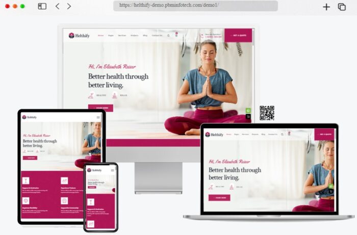 Helthify Yoga WordPress Theme