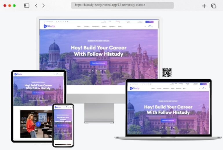 HiStudy Education React NextJS