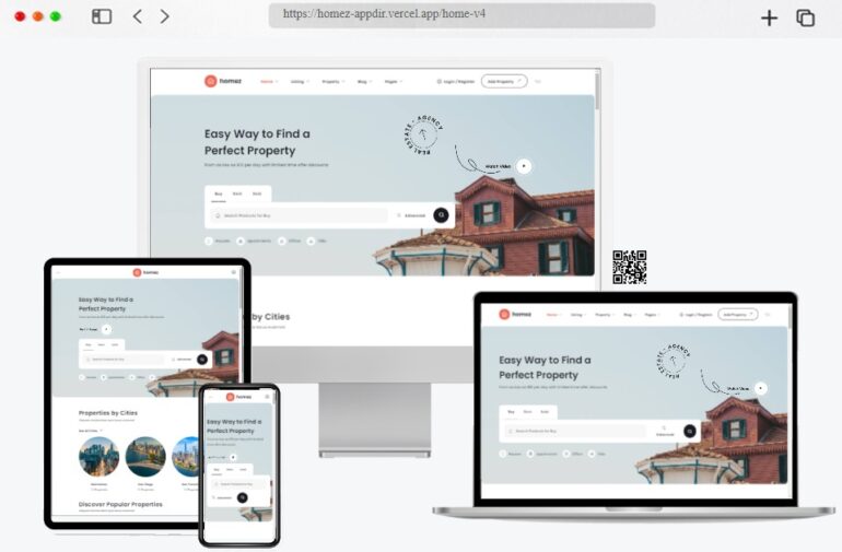 Homez Real Estate NextJS Template