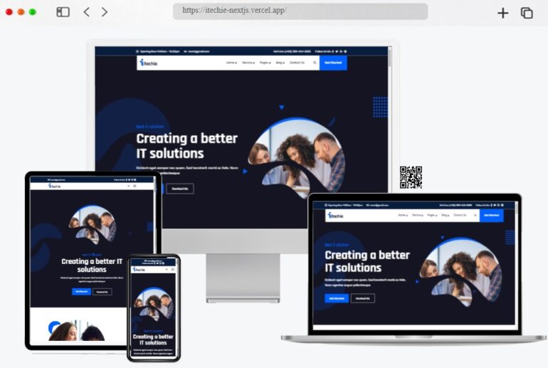 Itechie It Solutions React Nextjs Template