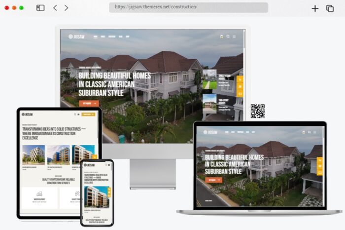 Jigsaw Construction WordPress Theme
