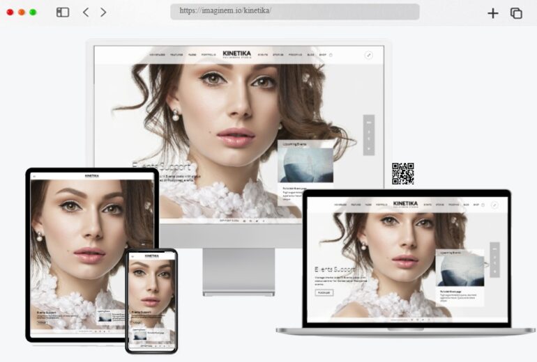 Kinetika Photography Theme WordPress
