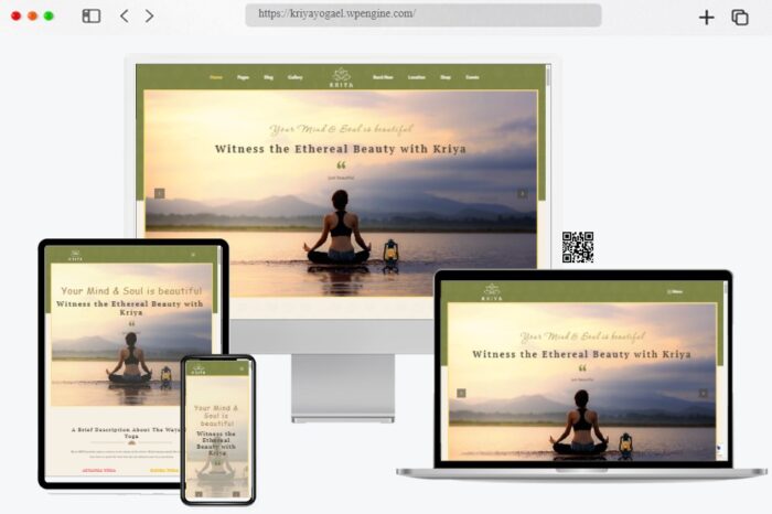 Kriya Yoga WordPress Theme