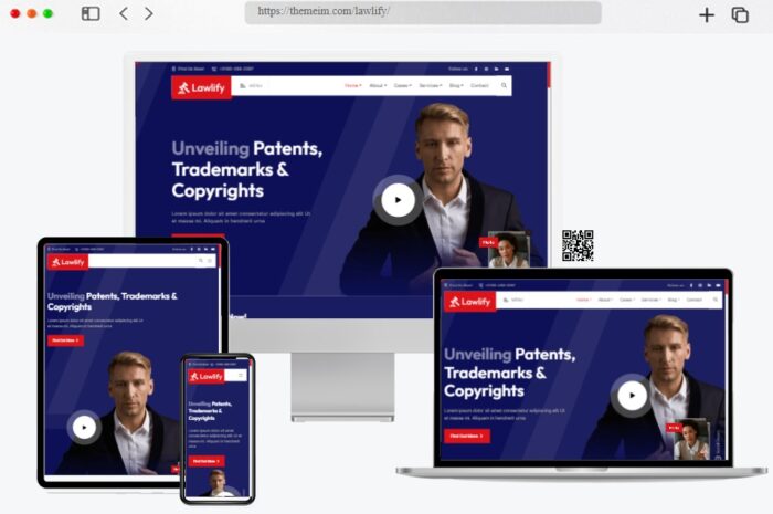 Lawlify Law Firm WordPress Theme