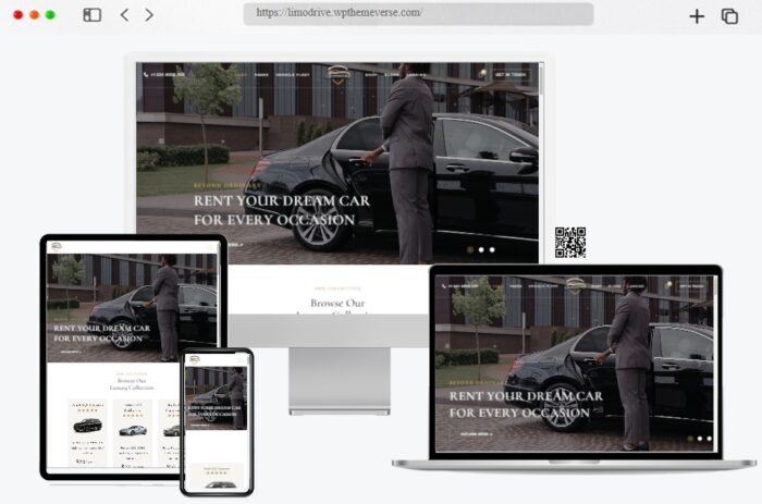 LimoDrive Car Rental Theme