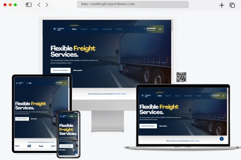 LogisticsHub Logistics Transportation WordPress Theme