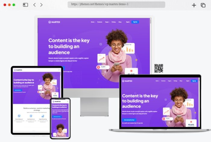 Martex Software WordPress Theme