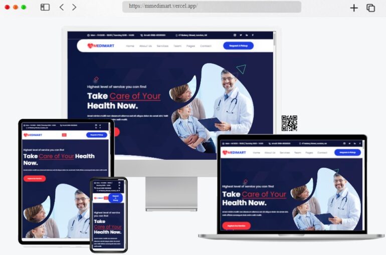 Medimart Health Medical React Next Js Template