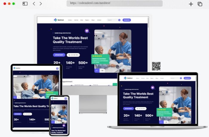 meditest health medical wordpress theme