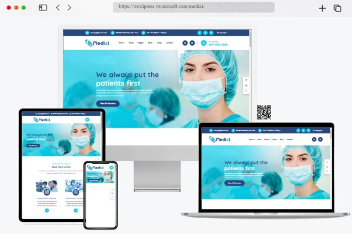 medixi doctor medical care wordpress theme
