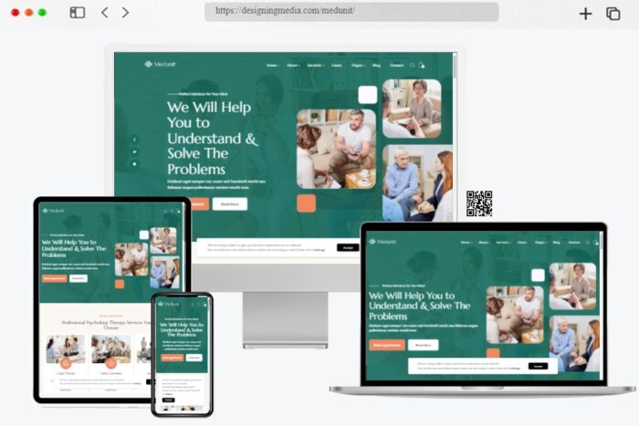 medunit health care wordpress theme