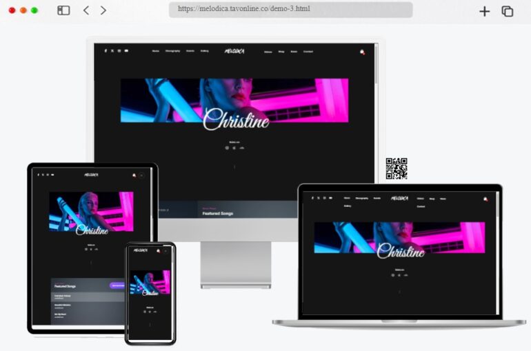 Melodica Music Band Musician Template