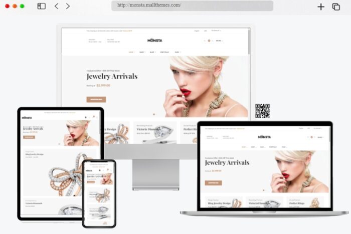 monsta jewelry theme woocommerce wordpress