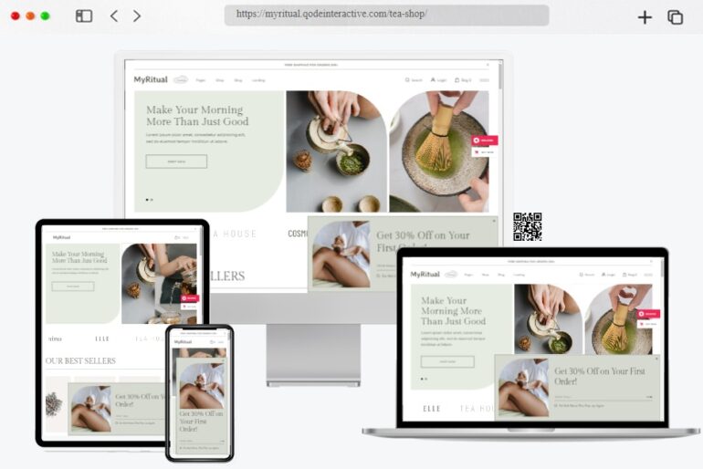 MyRitual Cosmetics Shop WordPress Theme