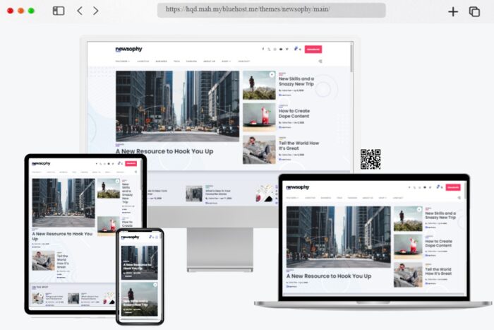 Newsophy WordPress News Blog Theme