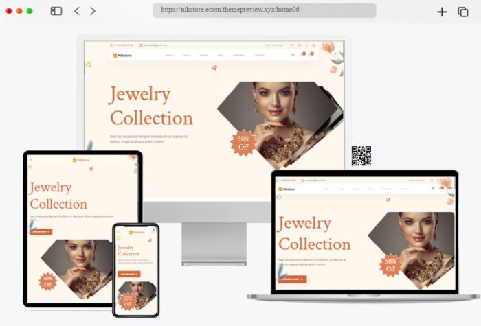 nikstore jewelry woocommerce wordpress theme