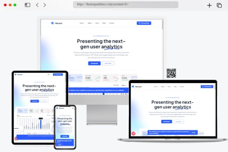 Nioland Software Startup Tech WordPress Theme