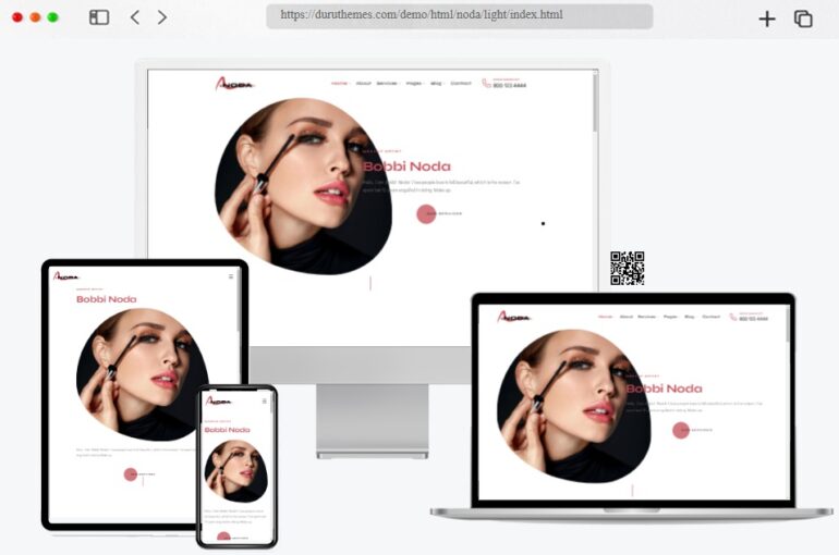 Noda Beauty Template