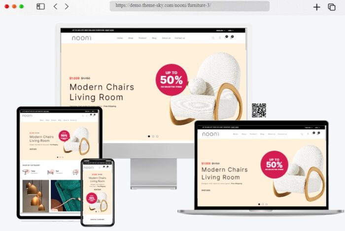 Nooni Furniture WooCommerce Theme