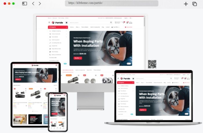 Partdo Shop WooCommerce Theme