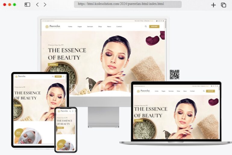 Purerelax Spa Beauty HTML Template