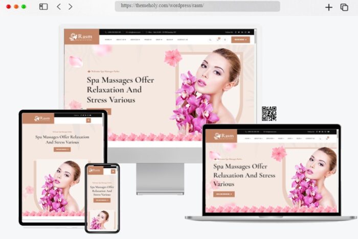 Rasm Beauty Nail Salon WordPress Theme