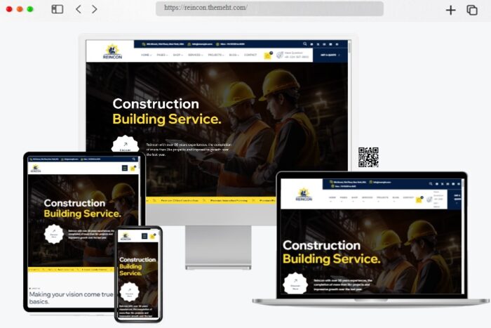 Reincon Construction WordPress Theme