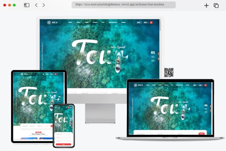 Rica React Next Js Travel Html Template