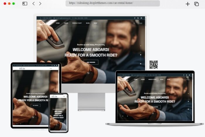 Ridealong Car Rental Theme