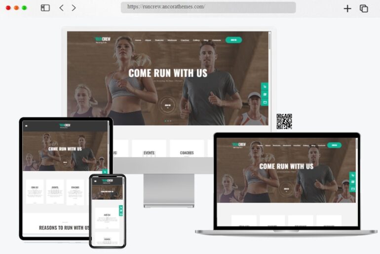RunCrew Running Club WordPress Theme