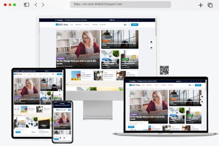 seo next Free responsive Blogger templates