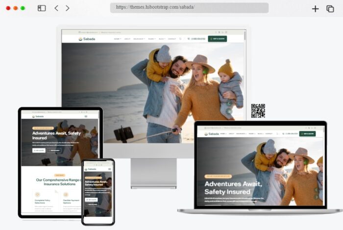 Sabada Insurance Agency WordPress Theme