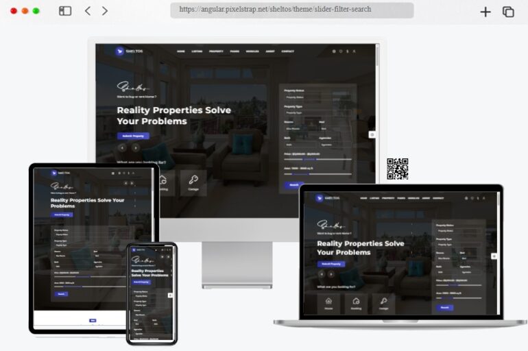 Sheltos Real Estate Angular Template