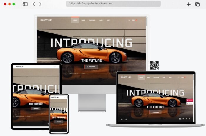 ShiftUp Car Repair Auto Services Theme