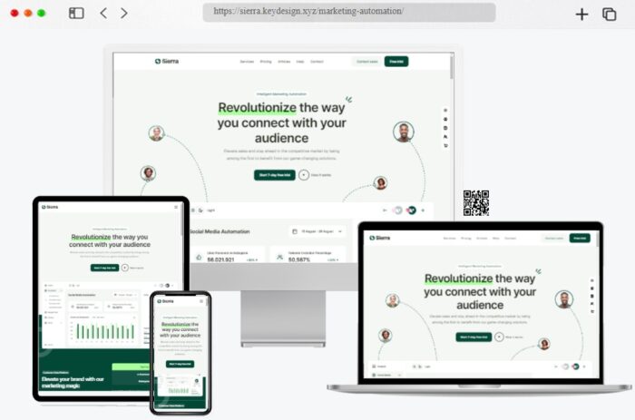 Sierra Tech Startup Landing Theme