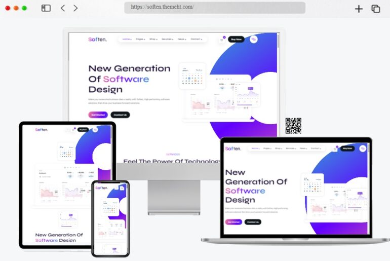 Soften Software Startup WordPress Theme