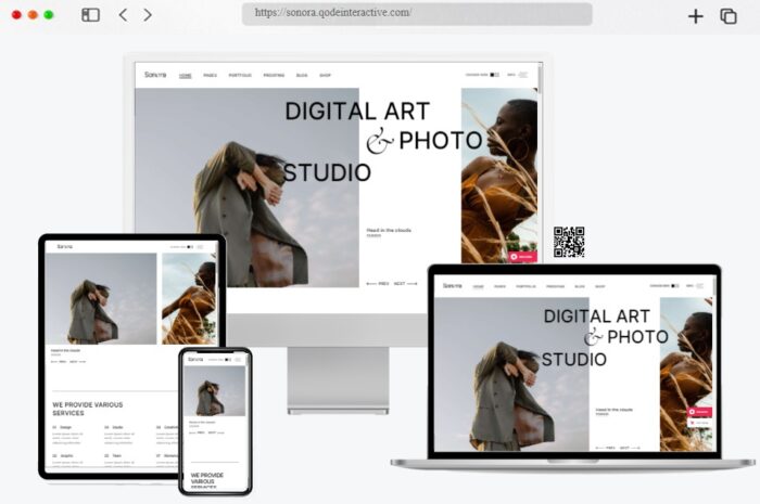 Sonora Photography WordPress Theme
