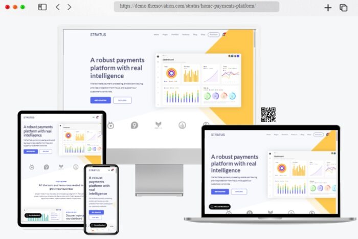 Stratus App Software Theme