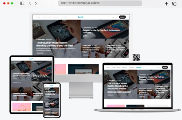 Swyft PageSpeed WordPress Blog Theme