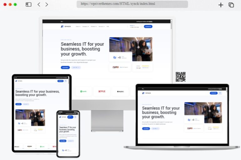 Synck Business IT Solution HTML
